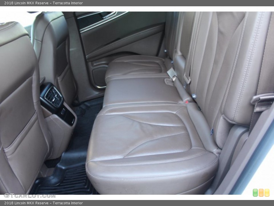 Terracotta Interior Rear Seat for the 2018 Lincoln MKX Reserve #140726268