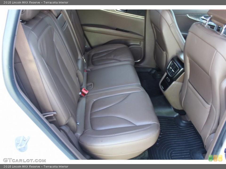 Terracotta Interior Rear Seat for the 2018 Lincoln MKX Reserve #140726349