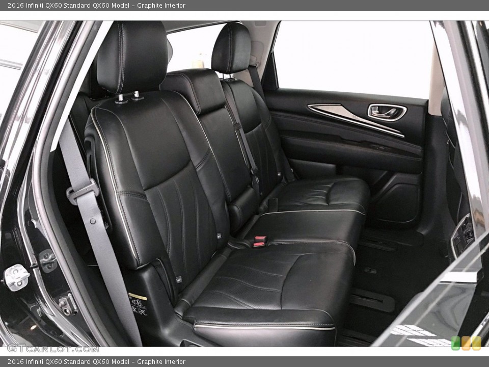 Graphite Interior Rear Seat for the 2016 Infiniti QX60  #140727033
