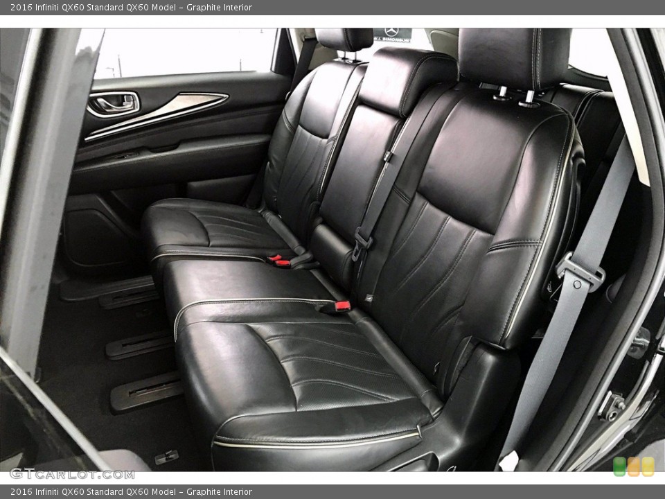 Graphite Interior Rear Seat for the 2016 Infiniti QX60  #140727045