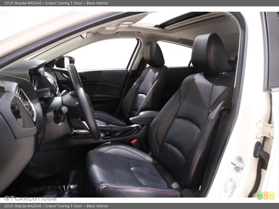 Black Interior Photo for the 2015 Mazda MAZDA3 i Grand Touring 5 Door #140728155