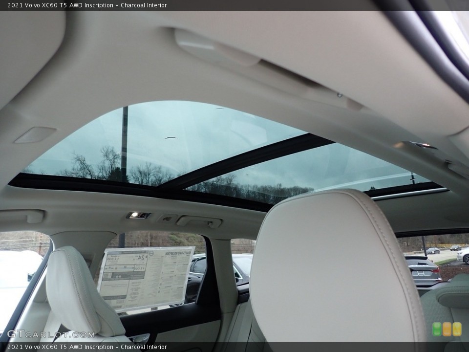 Charcoal Interior Sunroof for the 2021 Volvo XC60 T5 AWD Inscription #140729765