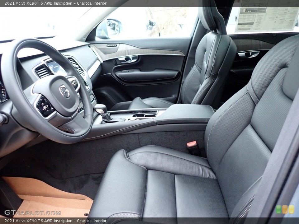 Charcoal Interior Front Seat for the 2021 Volvo XC90 T6 AWD Inscription #140731172