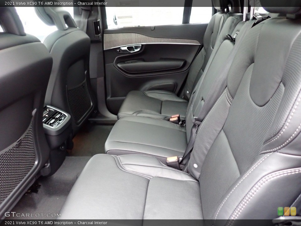 Charcoal Interior Rear Seat for the 2021 Volvo XC90 T6 AWD Inscription #140731196