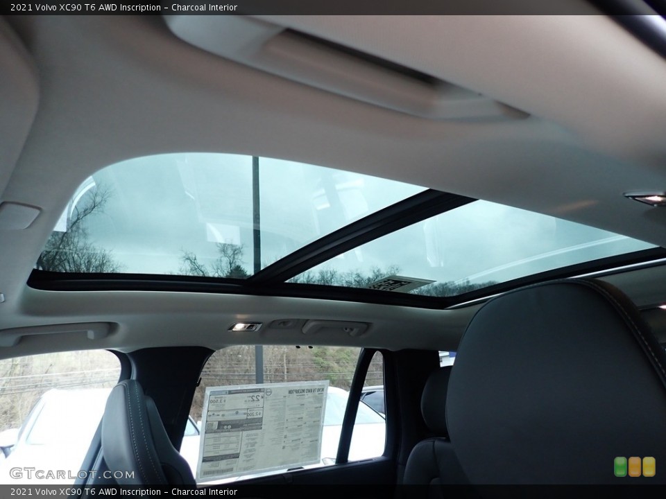 Charcoal Interior Sunroof for the 2021 Volvo XC90 T6 AWD Inscription #140731289