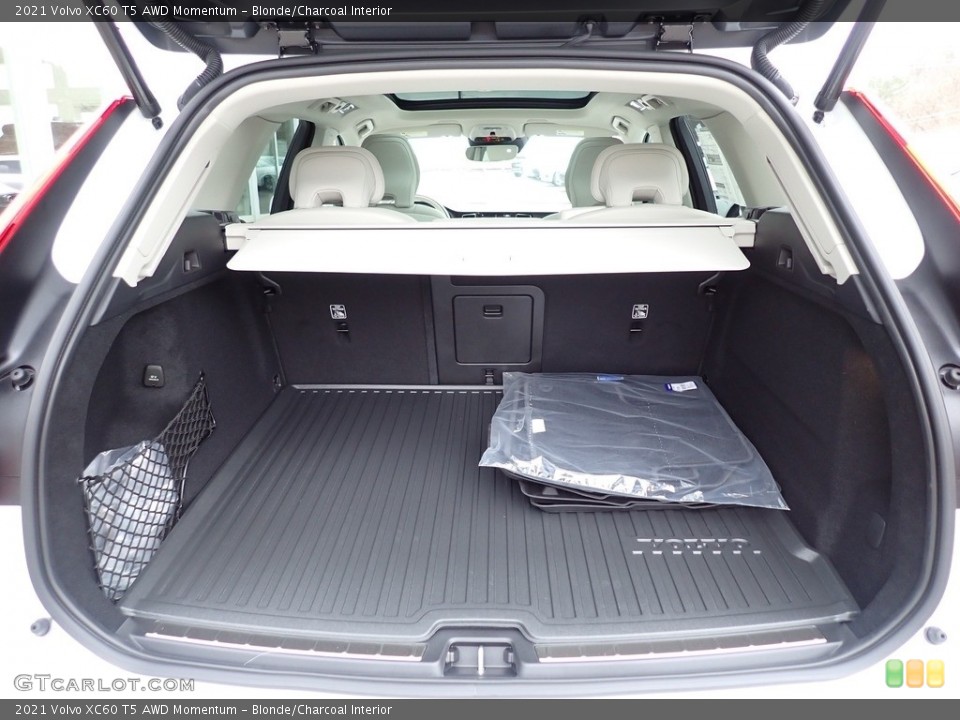 Blonde/Charcoal Interior Trunk for the 2021 Volvo XC60 T5 AWD Momentum #140731784