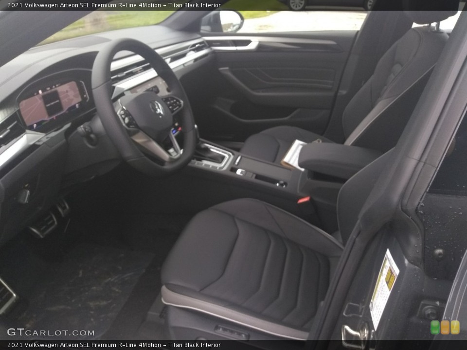 Titan Black Interior Photo for the 2021 Volkswagen Arteon SEL Premium R-Line 4Motion #140732130
