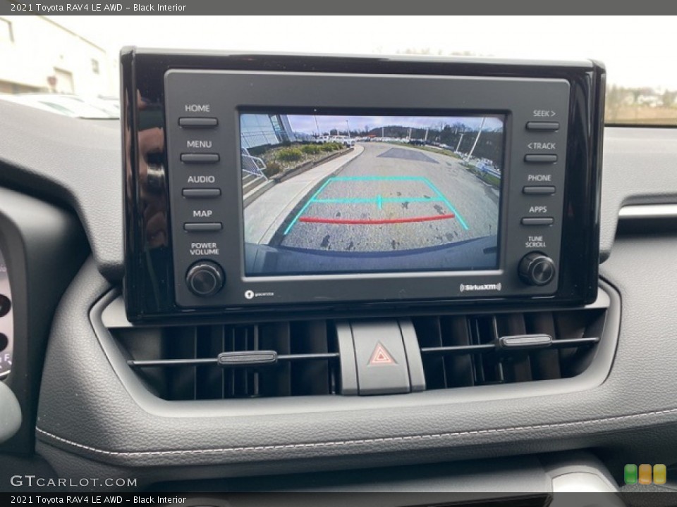 Black Interior Controls for the 2021 Toyota RAV4 LE AWD #140738181