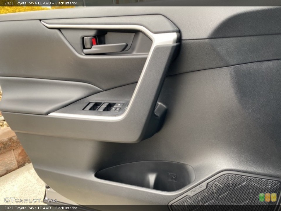 Black Interior Door Panel for the 2021 Toyota RAV4 LE AWD #140738394
