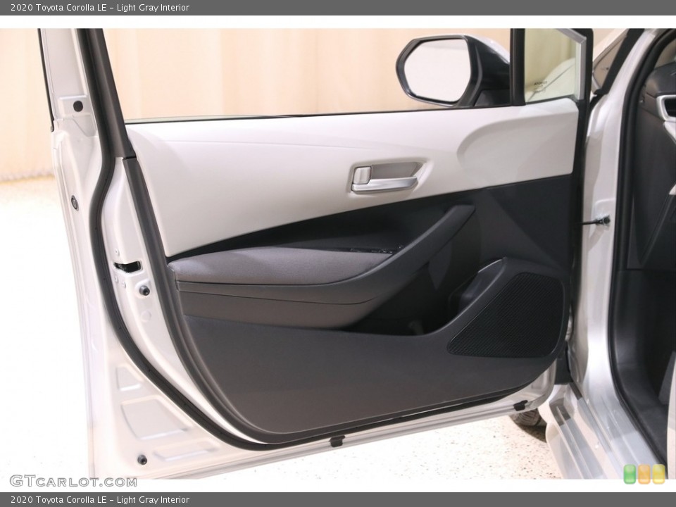 Light Gray Interior Door Panel for the 2020 Toyota Corolla LE #140739061