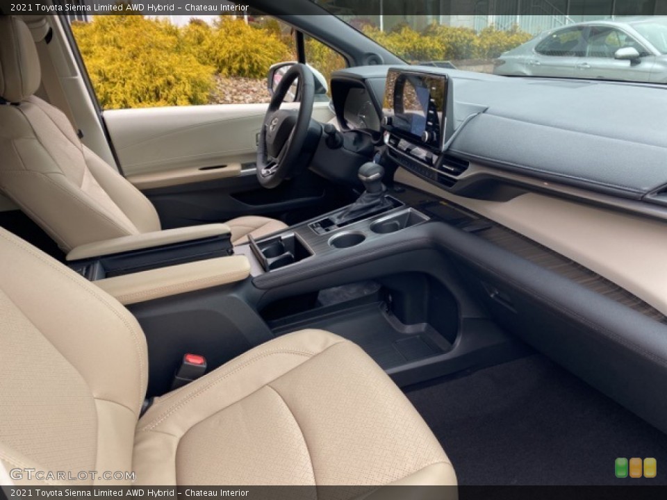 Chateau Interior Front Seat for the 2021 Toyota Sienna Limited AWD Hybrid #140739642