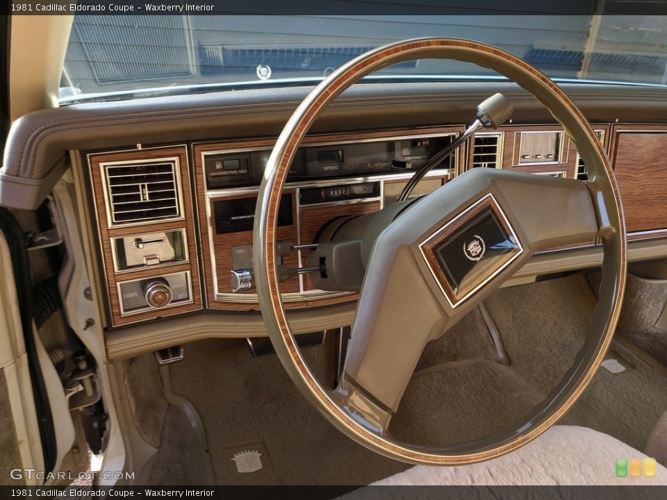 Waxberry Interior Steering Wheel for the 1981 Cadillac Eldorado Coupe #140741005