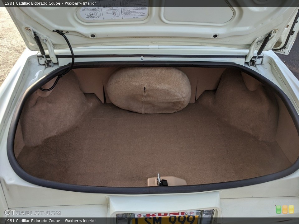 Waxberry Interior Trunk for the 1981 Cadillac Eldorado Coupe #140741066
