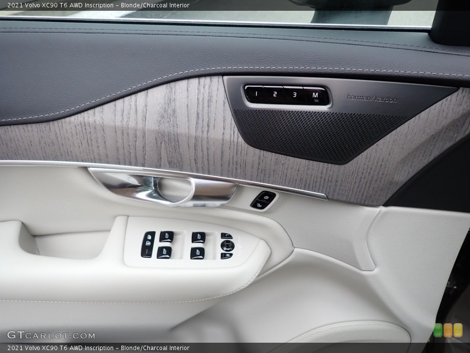 Blonde/Charcoal Interior Door Panel for the 2021 Volvo XC90 T6 AWD Inscription #140741125