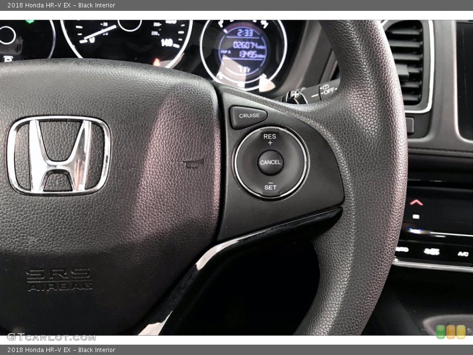 Black Interior Controls for the 2018 Honda HR-V EX #140742892