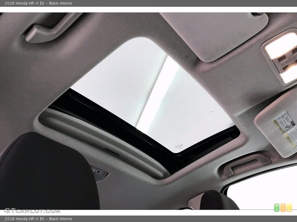 Black Interior Sunroof for the 2018 Honda HR-V EX #140742901