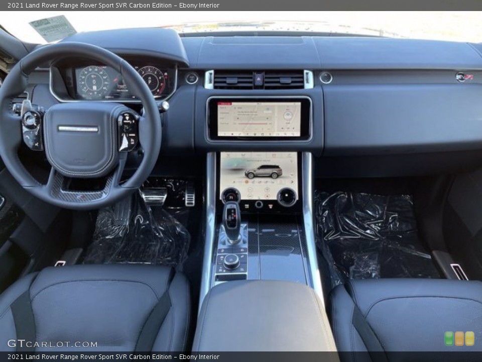 Ebony Interior Dashboard for the 2021 Land Rover Range Rover Sport SVR Carbon Edition #140744020