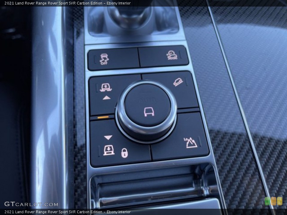 Ebony Interior Controls for the 2021 Land Rover Range Rover Sport SVR Carbon Edition #140744569