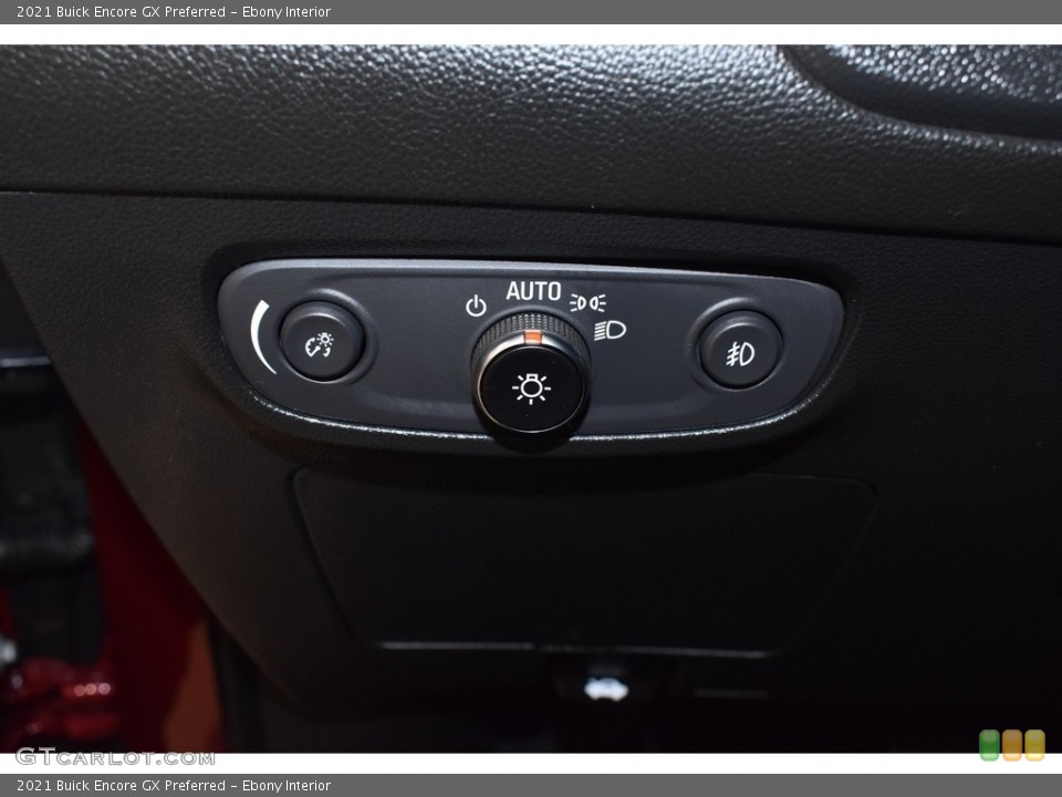 Ebony Interior Controls for the 2021 Buick Encore GX Preferred #140745196