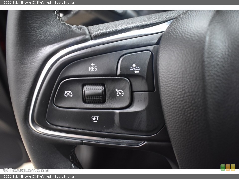 Ebony Interior Steering Wheel for the 2021 Buick Encore GX Preferred #140745265