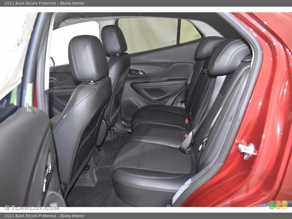 Ebony Interior Rear Seat for the 2021 Buick Encore Preferred #140745703