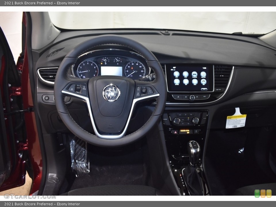 Ebony Interior Dashboard for the 2021 Buick Encore Preferred #140745775