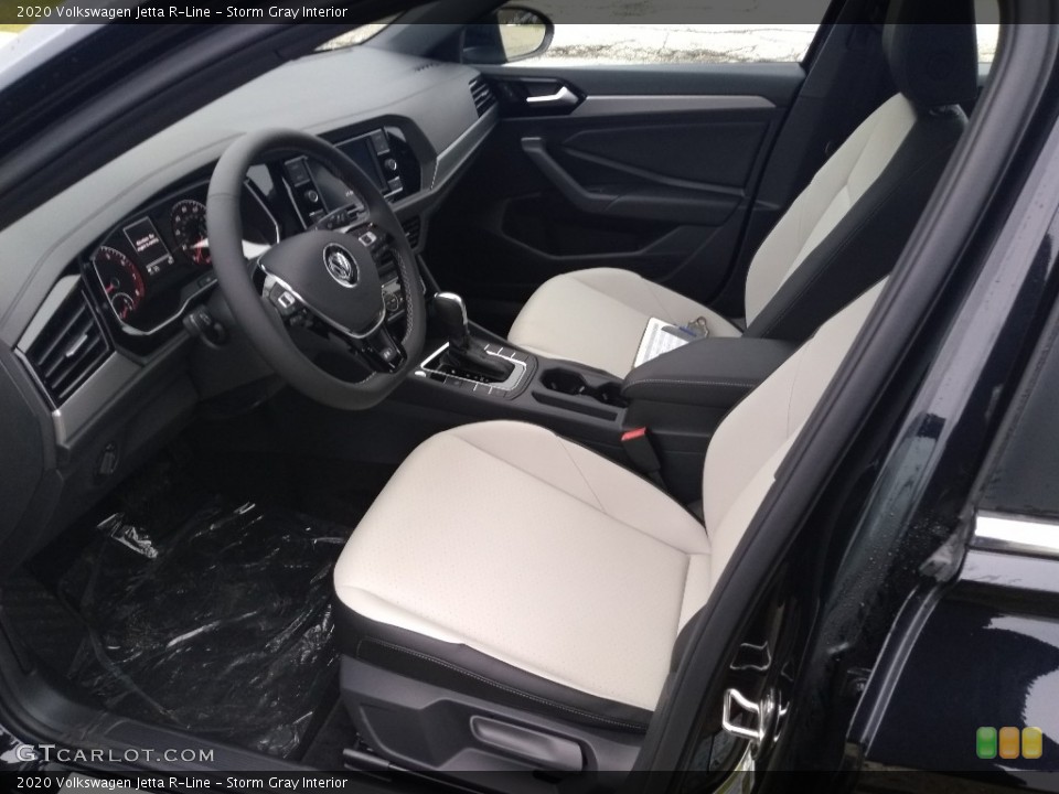Storm Gray Interior Photo for the 2020 Volkswagen Jetta R-Line #140746129