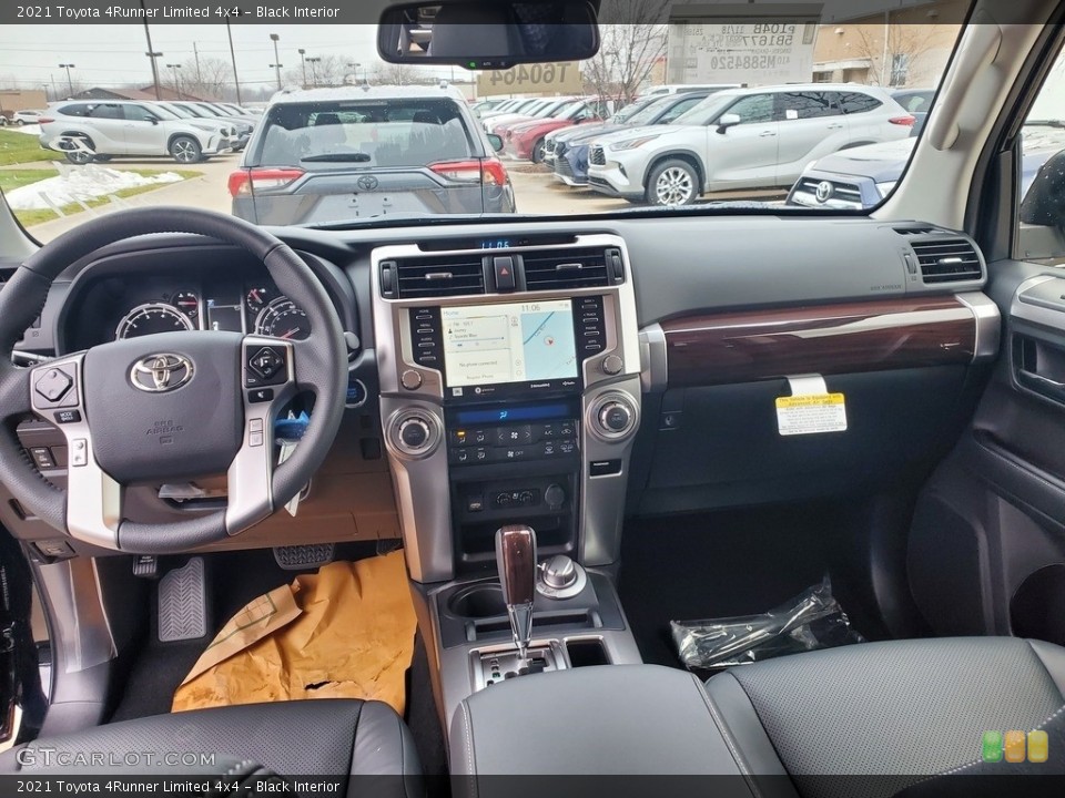 Black Interior Dashboard for the 2021 Toyota 4Runner Limited 4x4 #140746768