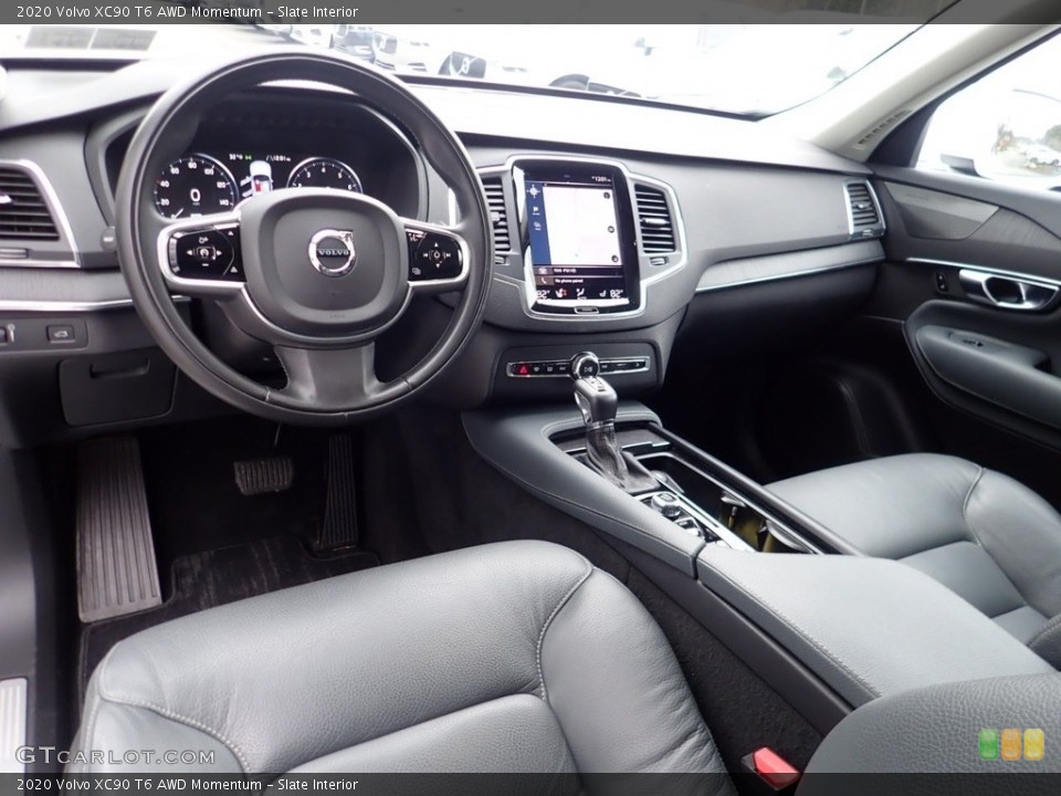 Slate Interior Photo for the 2020 Volvo XC90 T6 AWD Momentum #140746777