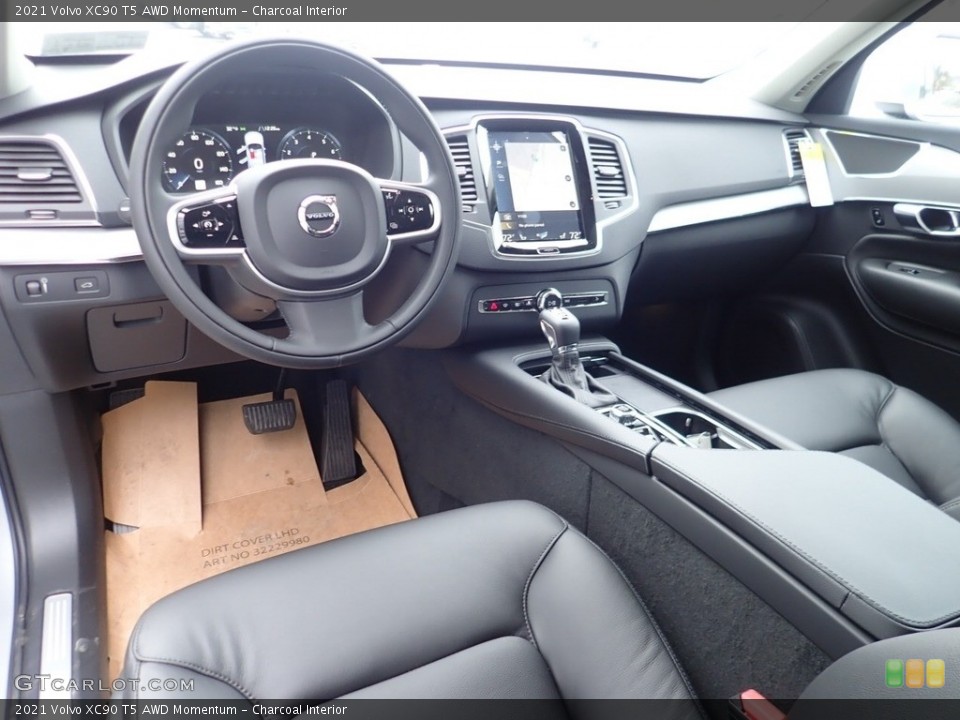 Charcoal Interior Front Seat for the 2021 Volvo XC90 T5 AWD Momentum #140747182