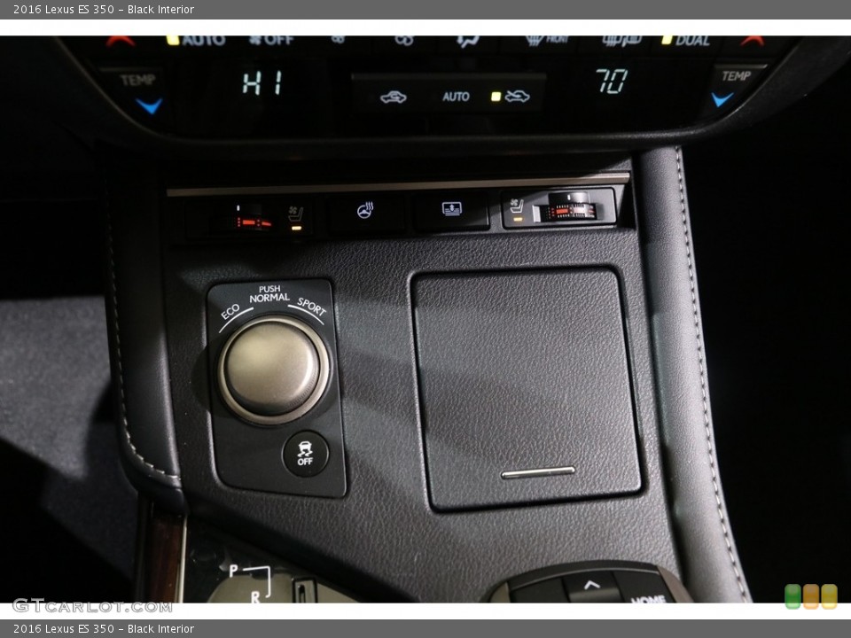 Black Interior Controls for the 2016 Lexus ES 350 #140747215