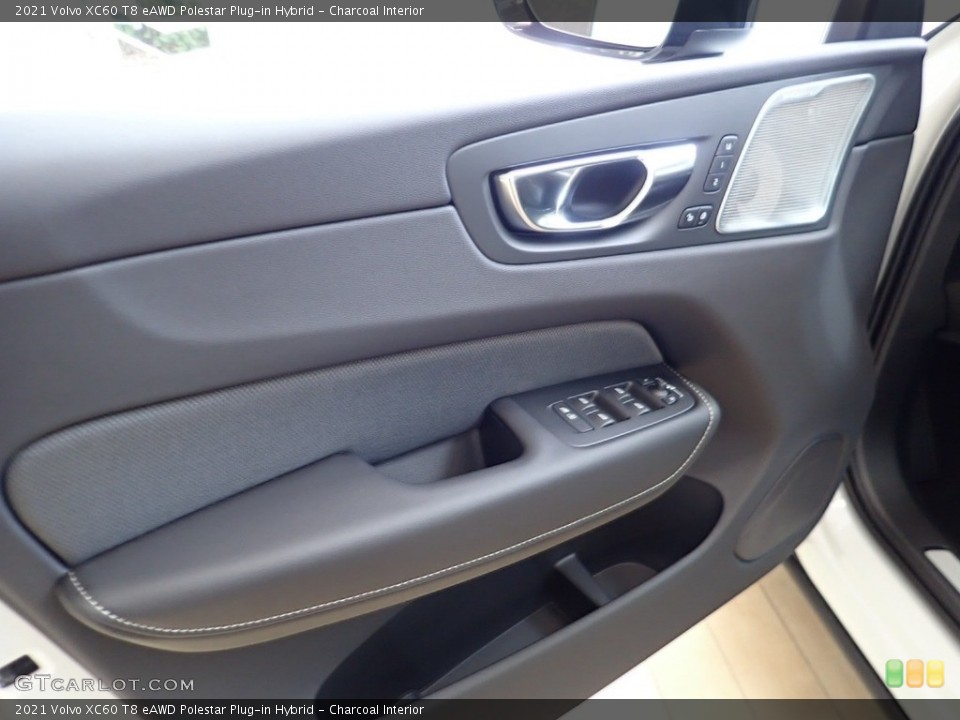 Charcoal Interior Door Panel for the 2021 Volvo XC60 T8 eAWD Polestar Plug-in Hybrid #140747989
