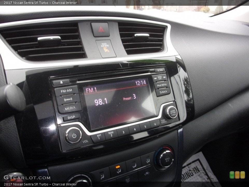 Charcoal Interior Controls for the 2017 Nissan Sentra SR Turbo #140748235