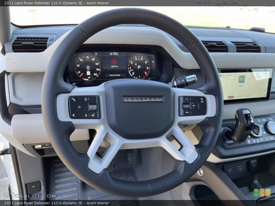 Acorn Interior Steering Wheel for the 2021 Land Rover Defender 110 X-Dynamic SE #140748451