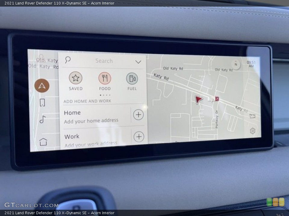 Acorn Interior Navigation for the 2021 Land Rover Defender 110 X-Dynamic SE #140748511
