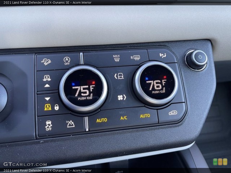 Acorn Interior Controls for the 2021 Land Rover Defender 110 X-Dynamic SE #140748637