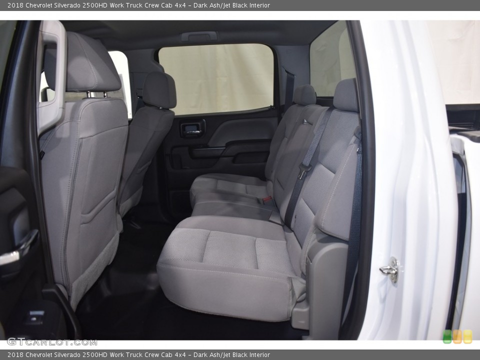 Dark Ash/Jet Black Interior Rear Seat for the 2018 Chevrolet Silverado 2500HD Work Truck Crew Cab 4x4 #140749543