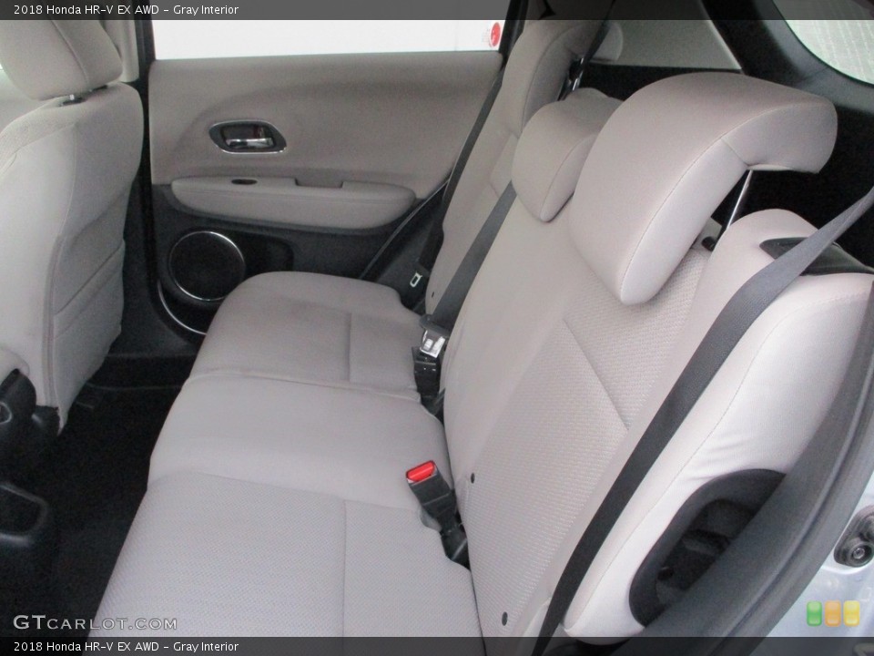 Gray Interior Rear Seat for the 2018 Honda HR-V EX AWD #140750053
