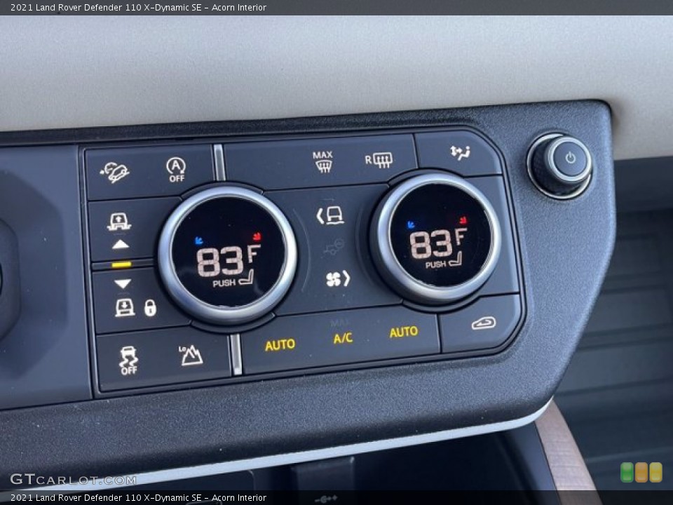 Acorn Interior Controls for the 2021 Land Rover Defender 110 X-Dynamic SE #140750415