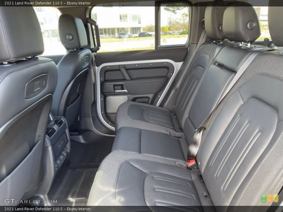 Ebony Interior Rear Seat for the 2021 Land Rover Defender 110 S #140750803