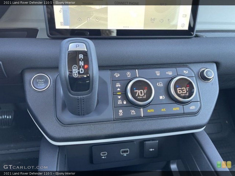 Ebony Interior Controls for the 2021 Land Rover Defender 110 S #140751202
