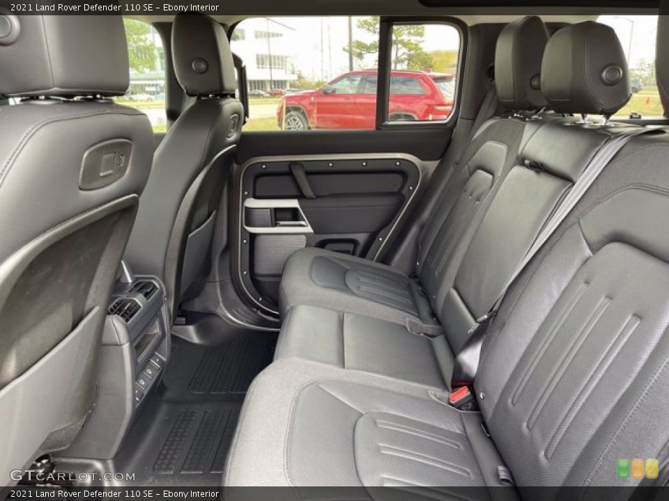 Ebony Interior Rear Seat for the 2021 Land Rover Defender 110 SE #140751556