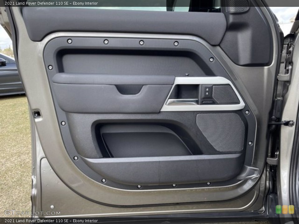 Ebony Interior Door Panel for the 2021 Land Rover Defender 110 SE #140751685
