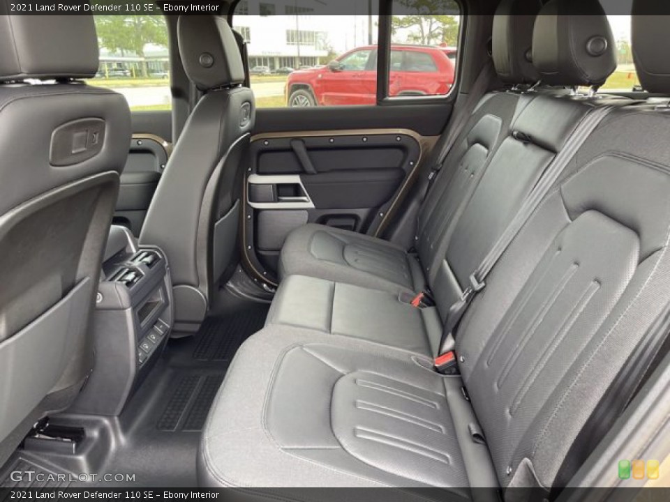 Ebony Interior Rear Seat for the 2021 Land Rover Defender 110 SE #140752336