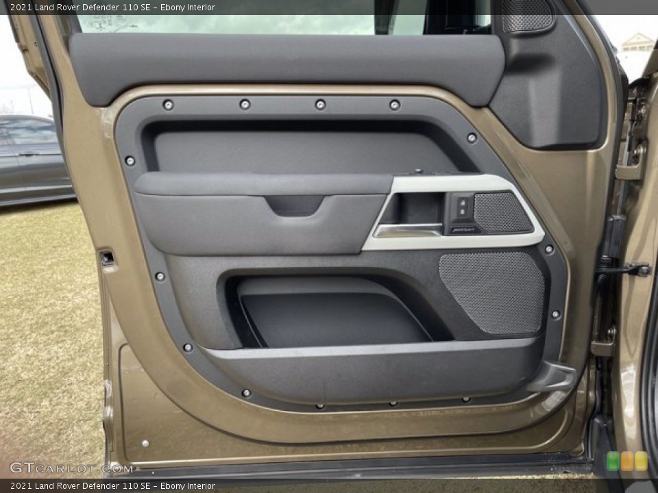 Ebony Interior Door Panel for the 2021 Land Rover Defender 110 SE #140752513