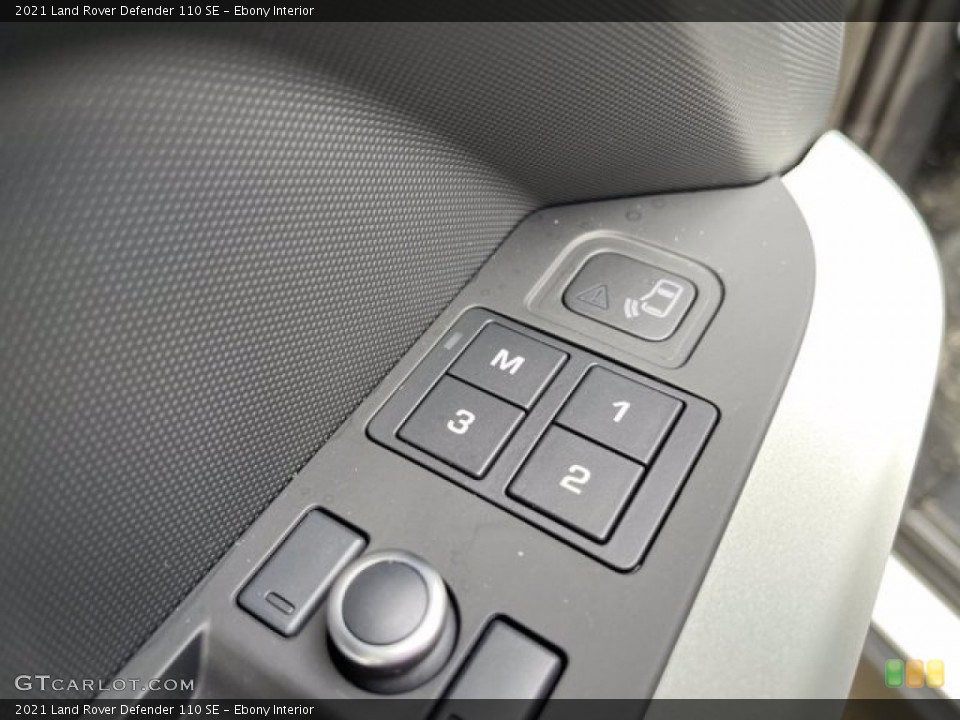 Ebony Interior Controls for the 2021 Land Rover Defender 110 SE #140752552