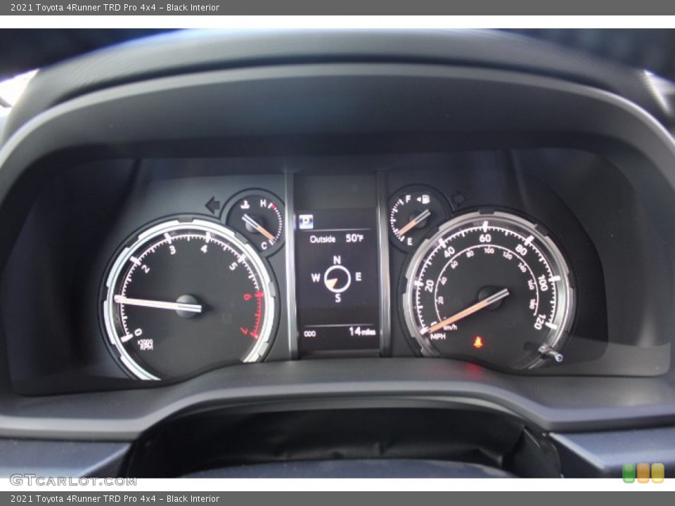 Black Interior Gauges for the 2021 Toyota 4Runner TRD Pro 4x4 #140752648
