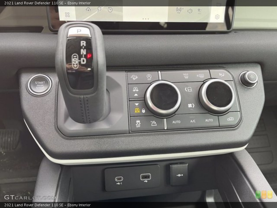 Ebony Interior Controls for the 2021 Land Rover Defender 110 SE #140752753