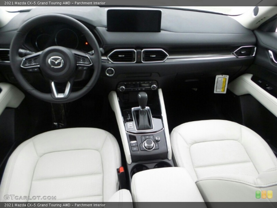 Parchment Interior Photo for the 2021 Mazda CX-5 Grand Touring AWD #140753158
