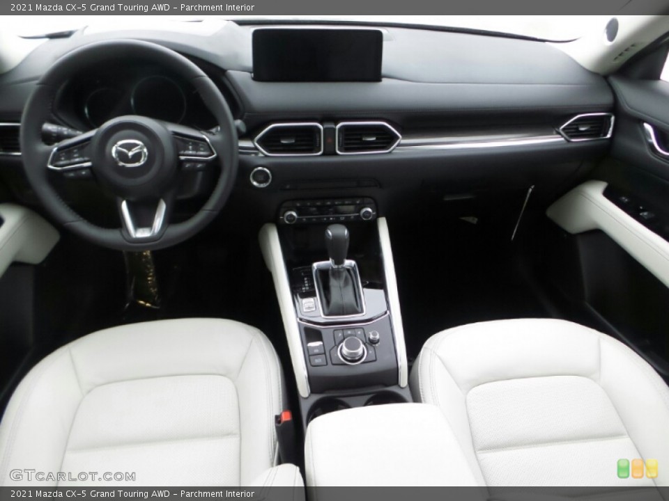 Parchment 2021 Mazda CX-5 Interiors